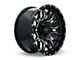 RTX Offroad Wheels Claw Gloss Black Milled with Rivets 6-Lug Wheel; 18x9; -12mm Offset (04-08 F-150)