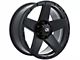 RTX Offroad Wheels Outlaw Satin Black 6-Lug Wheel; 18x9; 10mm Offset (04-08 F-150)