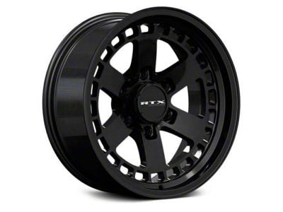 RTX Offroad Wheels Ozark Satin Black 6-Lug Wheel; 18x9; 0mm Offset (04-08 F-150)