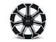 RTX Offroad Wheels Peak Gloss Black Machined 6-Lug Wheel; 18x9; 0mm Offset (04-08 F-150)