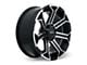 RTX Offroad Wheels Peak Gloss Black Machined 6-Lug Wheel; 18x9; 0mm Offset (04-08 F-150)