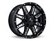 RTX Offroad Wheels Ravine Black Milled 6-Lug Wheel; 18x9; 10mm Offset (04-08 F-150)