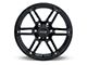 RTX Offroad Wheels Slate Satin Black 6-Lug Wheel; 17x8; 25mm Offset (04-08 F-150)