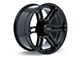 RTX Offroad Wheels Slate Satin Black 6-Lug Wheel; 17x8; 25mm Offset (04-08 F-150)