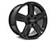 RTX Offroad Wheels Glacier Satin Black 6-Lug Wheel; 17x8; 15mm Offset (07-13 Sierra 1500)