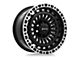 RTX Offroad Wheels Moab Gloss Black Machined 6-Lug Wheel; 17x9; 0mm Offset (07-13 Sierra 1500)