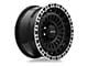 RTX Offroad Wheels Moab Gloss Black Machined 6-Lug Wheel; 17x9; 0mm Offset (07-13 Sierra 1500)