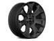 RTX Offroad Wheels Novi Satin Black 6-Lug Wheel; 20x9; 30mm Offset (07-13 Sierra 1500)