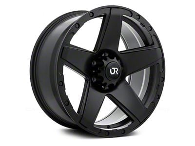 RTX Offroad Wheels Outlaw Satin Black 6-Lug Wheel; 17x8; 5mm Offset (07-13 Sierra 1500)