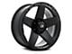 RTX Offroad Wheels Outlaw Satin Black 6-Lug Wheel; 17x8; 5mm Offset (07-13 Sierra 1500)