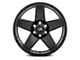 RTX Offroad Wheels Outlaw Satin Black 6-Lug Wheel; 17x8; 5mm Offset (07-13 Sierra 1500)