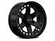 RTX Offroad Wheels Ozark Satin Black 6-Lug Wheel; 17x9; 0mm Offset (07-13 Sierra 1500)