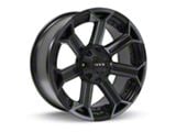 RTX Offroad Wheels Peak Black Machined Gray 6-Lug Wheel; 20x10; -18mm Offset (07-13 Sierra 1500)