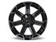 RTX Offroad Wheels Peak Black Machined Gray 6-Lug Wheel; 20x10; -18mm Offset (07-13 Sierra 1500)