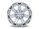 RTX Offroad Wheels Peak Chrome 6-Lug Wheel; 18x9; 0mm Offset (07-13 Sierra 1500)