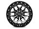 RTX Offroad Wheels Zion Gloss Black Machined 6-Lug Wheel; 17x9; 0mm Offset (07-13 Sierra 1500)