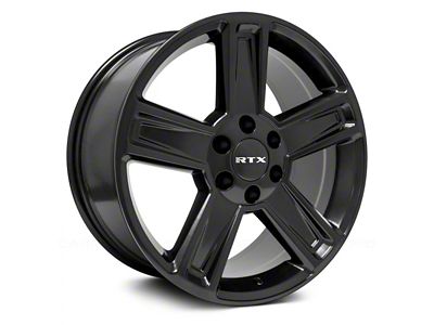 RTX Offroad Wheels Glacier Satin Black 6-Lug Wheel; 18x8; 15mm Offset (07-13 Silverado 1500)