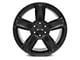 RTX Offroad Wheels Glacier Satin Black 6-Lug Wheel; 18x8; 15mm Offset (07-13 Silverado 1500)