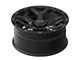 RTX Offroad Wheels Goliath Satin Black with Milled Rivets 6-Lug Wheel; 20x9; 0mm Offset (07-13 Silverado 1500)
