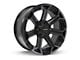 RTX Offroad Wheels Peak Black Machined Gray 6-Lug Wheel; 20x9; 0mm Offset (07-13 Silverado 1500)