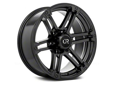 RTX Offroad Wheels Slate Satin Black 6-Lug Wheel; 17x8; 25mm Offset (07-13 Silverado 1500)