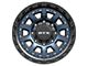 RTX Offroad Wheels Titan Midnight Blue with Black Lip 6-Lug Wheel; 18x9; 0mm Offset (07-13 Silverado 1500)