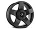 RTX Offroad Wheels Thunder Matte Black 8-Lug Wheel; 17x8; 10mm Offset (11-14 Silverado 2500 HD)