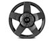 RTX Offroad Wheels Thunder Matte Black 8-Lug Wheel; 17x8; 10mm Offset (11-14 Silverado 2500 HD)