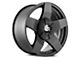 RTX Offroad Wheels Thunder Matte Black 8-Lug Wheel; 17x8; 10mm Offset (11-14 Silverado 2500 HD)