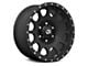 RTX Offroad Wheels Baja Satin Black with Milled Rivets 6-Lug Wheel; 17x9; 0mm Offset (07-14 Tahoe)