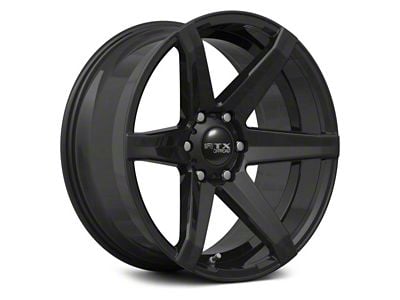 RTX Offroad Wheels Beast Gloss Black 6-Lug Wheel; 20x9.5; 10mm Offset (07-14 Tahoe)