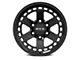 RTX Offroad Wheels Ozark Satin Black 6-Lug Wheel; 17x9; 0mm Offset (07-14 Tahoe)