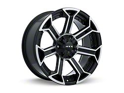 RTX Offroad Wheels Peak Gloss Black Machined 6-Lug Wheel; 20x9; 0mm Offset (07-14 Tahoe)