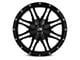 RTX Offroad Wheels Ravine Black Milled 6-Lug Wheel; 17x8; 10mm Offset (07-14 Tahoe)