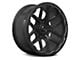 RTX Offroad Wheels Volcano Gloss Black Milled Edge 6-Lug Wheel; 18x9.5; -10mm Offset (07-14 Tahoe)