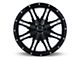 RTX Offroad Wheels Ravine Black Milled 6-Lug Wheel; 20x9; 10mm Offset (07-14 Yukon)