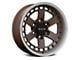 RTX Offroad Wheels Ozark Satin Bronze Machined Lip 6-Lug Wheel; 18x9; 0mm Offset (09-14 F-150)