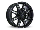 RTX Offroad Wheels Ravine Black Milled 6-Lug Wheel; 18x9; 10mm Offset (09-14 F-150)