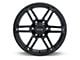 RTX Offroad Wheels Slate Satin Black 6-Lug Wheel; 17x8; 25mm Offset (09-14 F-150)