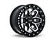 RTX Offroad Wheels Zion Gloss Black Machined 6-Lug Wheel; 20x9; 0mm Offset (09-14 F-150)