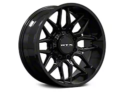 RTX Offroad Wheels Claw Gloss Black 8-Lug Wheel; 20x10; -18mm Offset (10-18 RAM 2500)