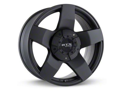 RTX Offroad Wheels Thunder Matte Black 8-Lug Wheel; 17x8; 10mm Offset (10-18 RAM 2500)