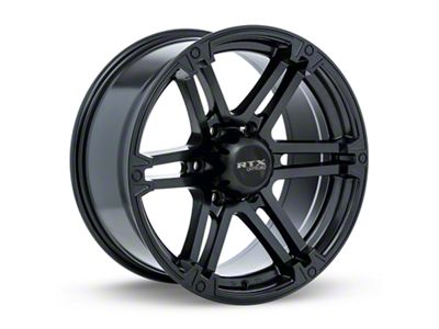 RTX Offroad Wheels Slate Satin Black 6-Lug Wheel; 20x9; 20mm Offset (14-18 Sierra 1500)