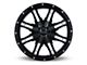 RTX Offroad Wheels Ravine Black Milled 6-Lug Wheel; 20x9; 10mm Offset (15-20 F-150)