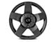 RTX Offroad Wheels Thunder Matte Black 8-Lug Wheel; 17x8; 10mm Offset (15-19 Silverado 2500 HD)