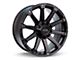 RTX Offroad Wheels Dune Matte Black 6-Lug Wheel; 20x9; 25mm Offset (15-20 Yukon)