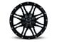 RTX Offroad Wheels Ravine Black Milled 8-Lug Wheel; 18x9; 15mm Offset (17-22 F-250 Super Duty)