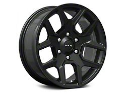 RTX Offroad Wheels Dallas Satin Black 6-Lug Wheel; 18x8; 18mm Offset (24-25 Ranger)