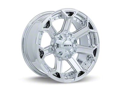 RTX Offroad Wheels Peak Chrome 6-Lug Wheel; 20x9; 0mm Offset (24-25 Ranger)