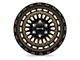 RTX Offroad Wheels Moab Bronze with Satin Black Lip 6-Lug Wheel; 17x9; 0mm Offset (99-06 Sierra 1500)